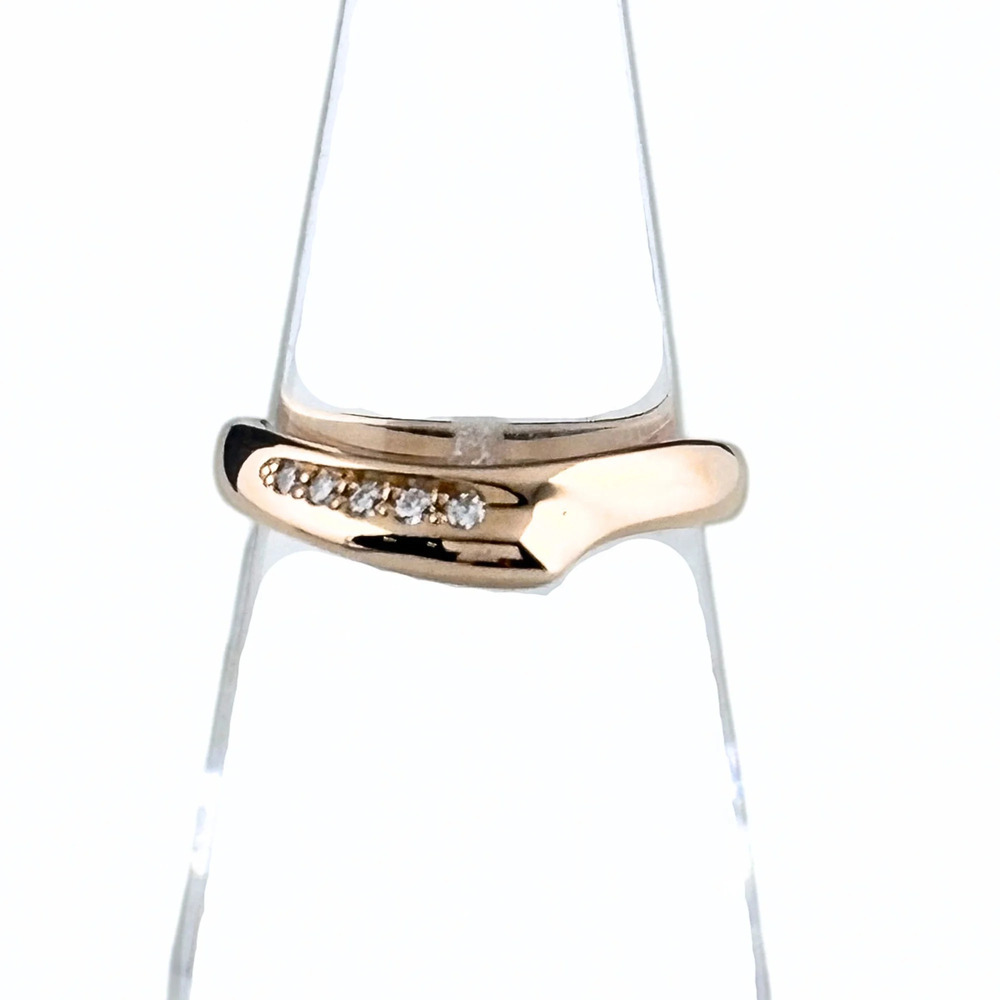 TIFFANY Gold Diamond Heart Ring - Picture 1 of 6